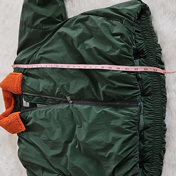 Free People Outpost Bomber Jacket Lush Pine Combo - Picture 9 of 15